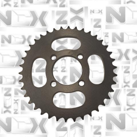CORONA 38 DENTI CON 4 FORI DA 90 MM